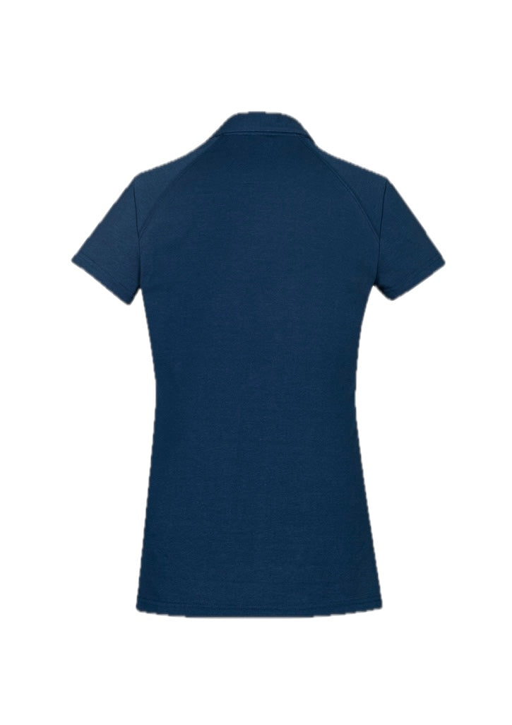 Womens Byron Short Sleeve Polo – back view