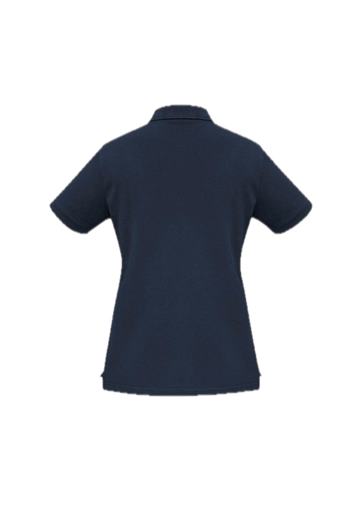 Womens Oceana Short Sleeve Polo – back view
