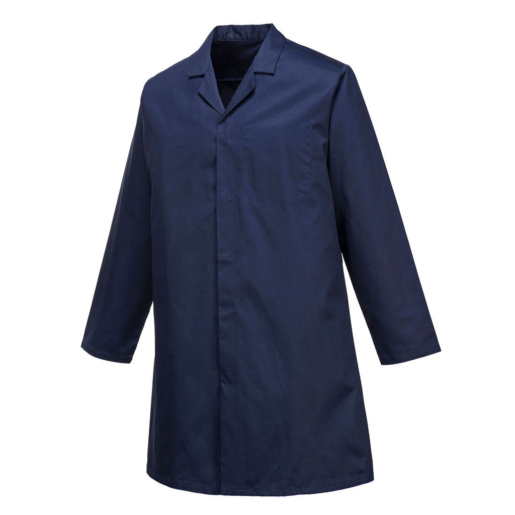 Men’s Food Coat, One Pocket – angled view