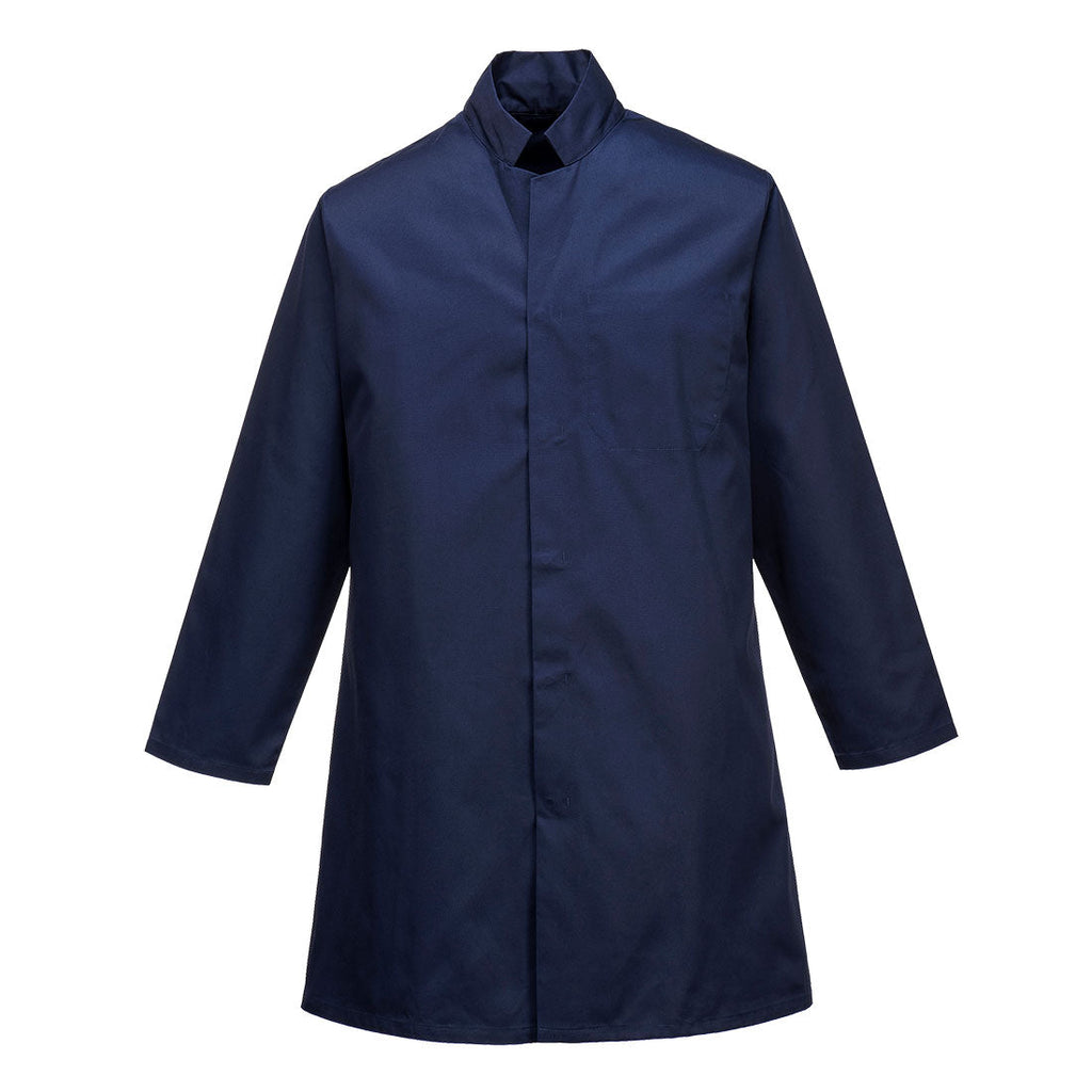 Men’s Food Coat, One Pocket – side view