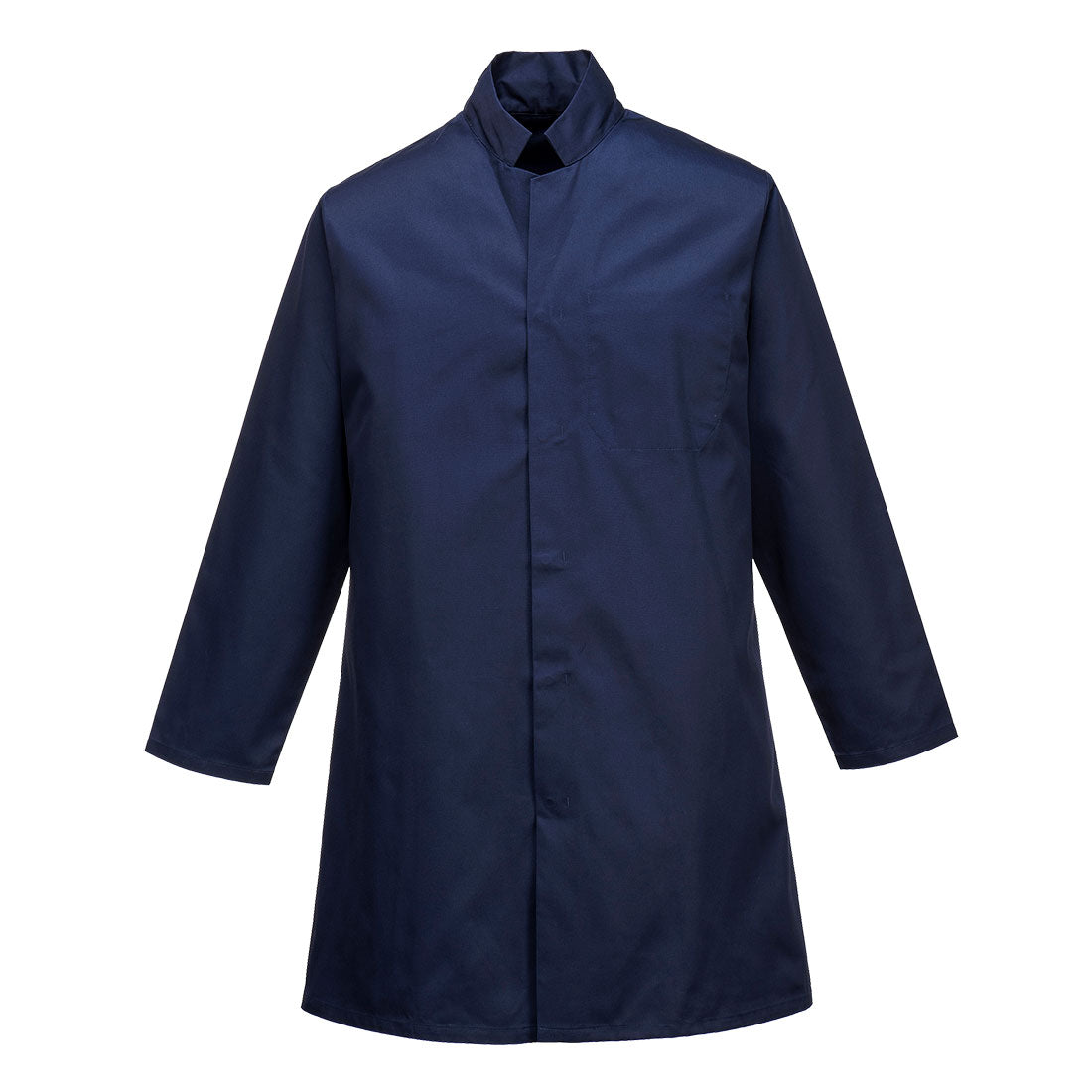 Men’s Food Coat, One Pocket – side view