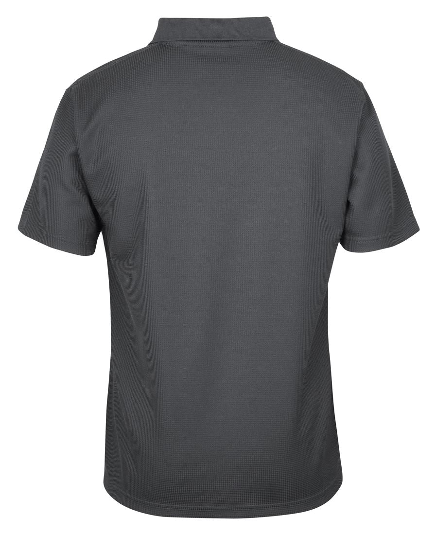 PODIUM WAFFLE POCKET POLO – back view