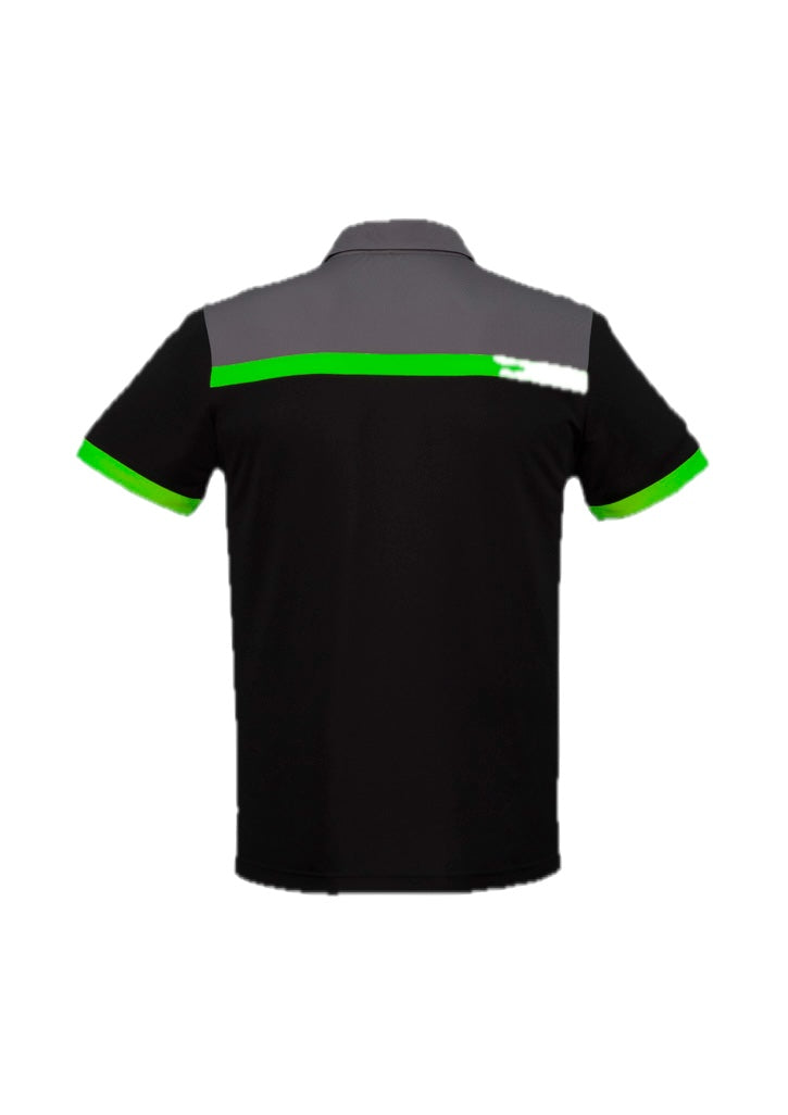 Mens Charger Short Sleeve Polo – back view