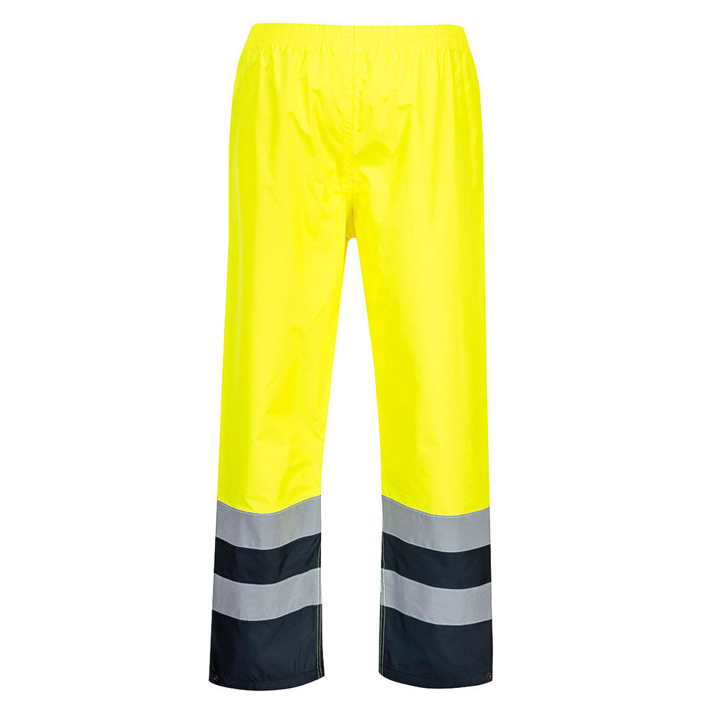 Hi-Vis Two Tone Traffic Trouser – back view