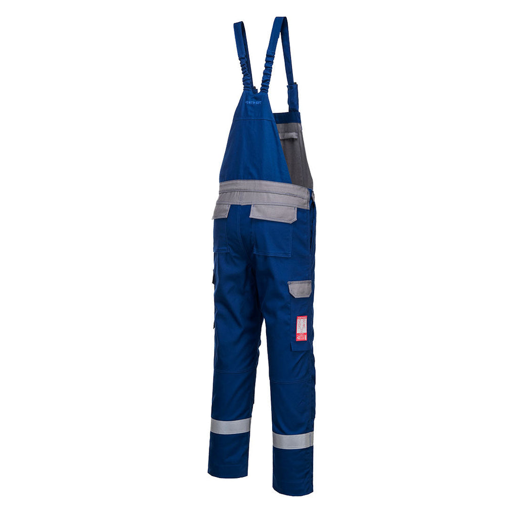 Bizflame Industry Two Tone Bib and Brace – side view