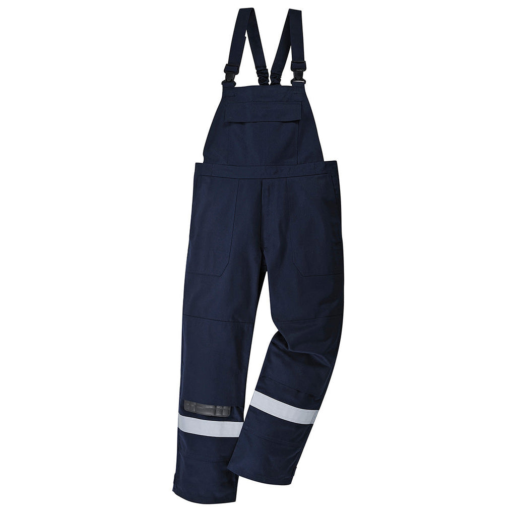 Bizflame Work Bib and Brace – side view