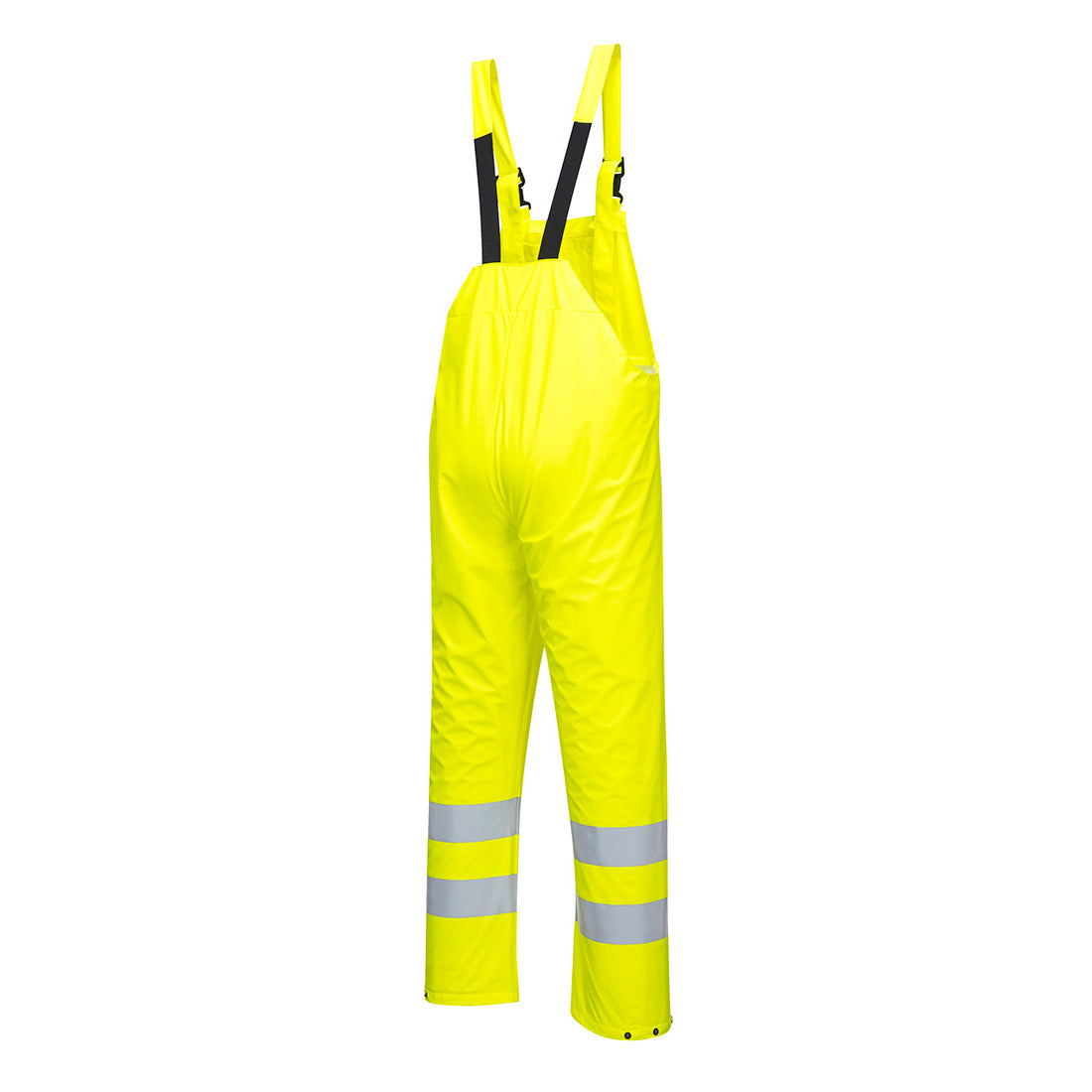 Sealtex Ultra Hi-Vis Rain Bib and Brace – side view