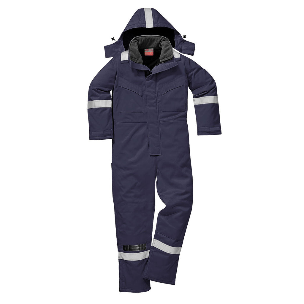 FR Anti-Static Winter Coverall – angled view