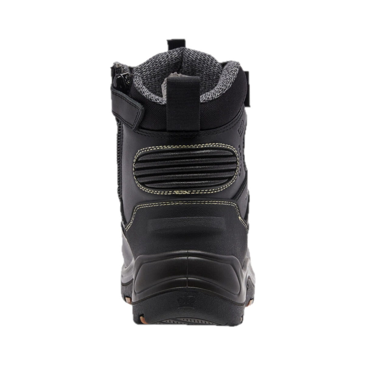 ONYX 6CZ Composite Toe Work Boot - Black – back view