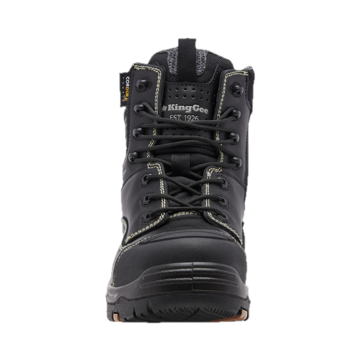 ONYX 6CZ Composite Toe Work Boot - Black – front view