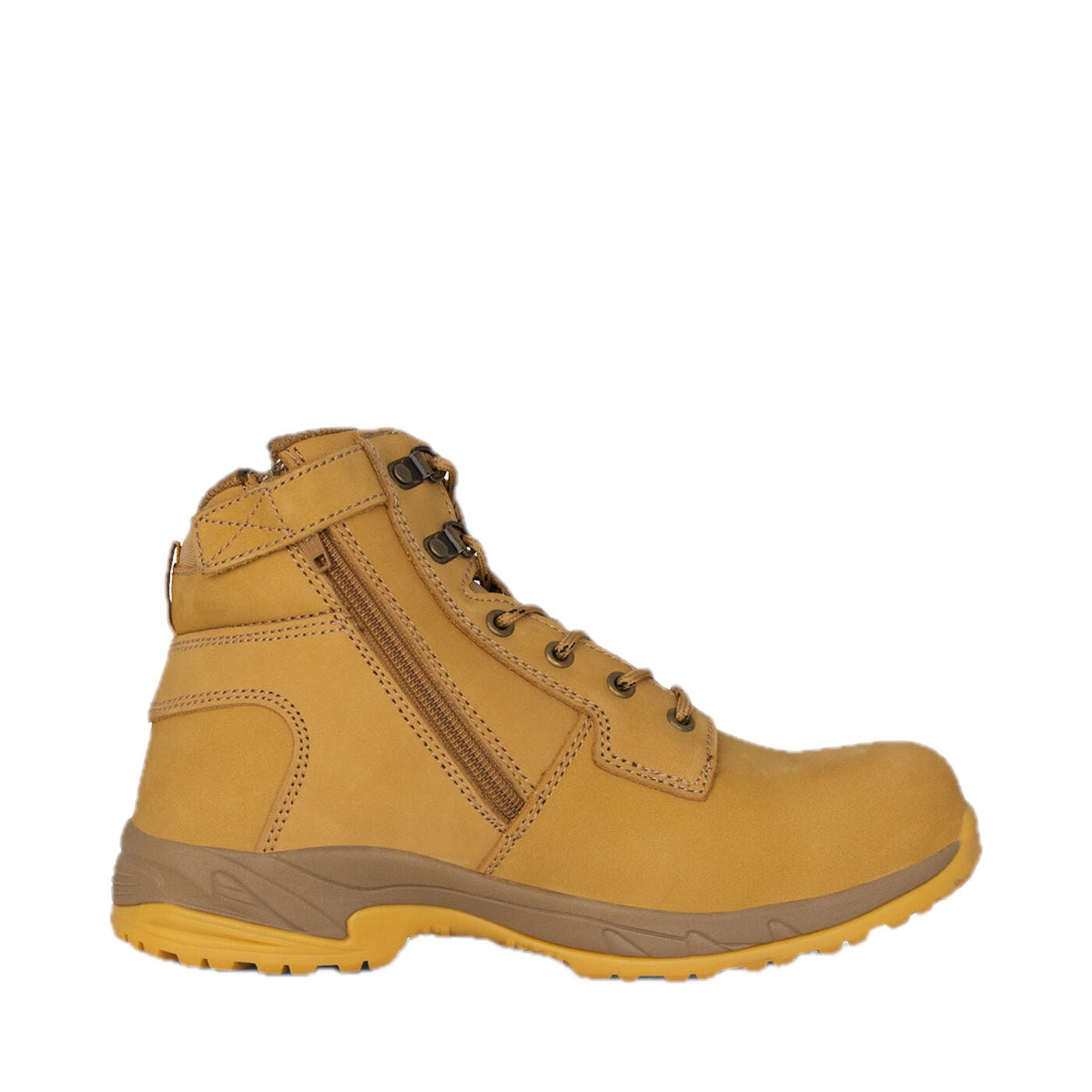 Women's Tradie Hybrid Zip/Lace Composite Cap Work Boots 6" – side view