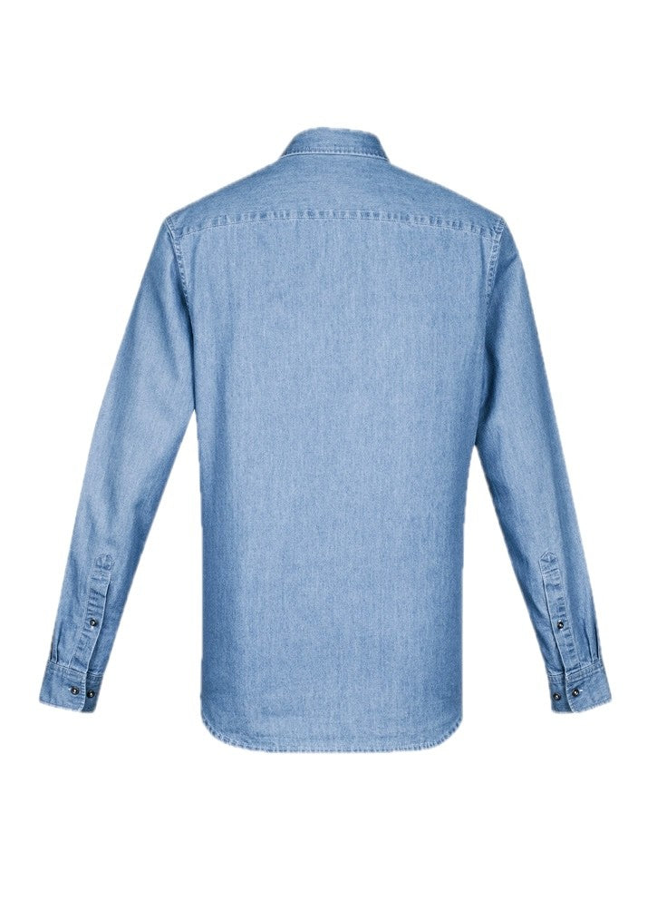 Men's Indie Long Sleeve Shirt – back view