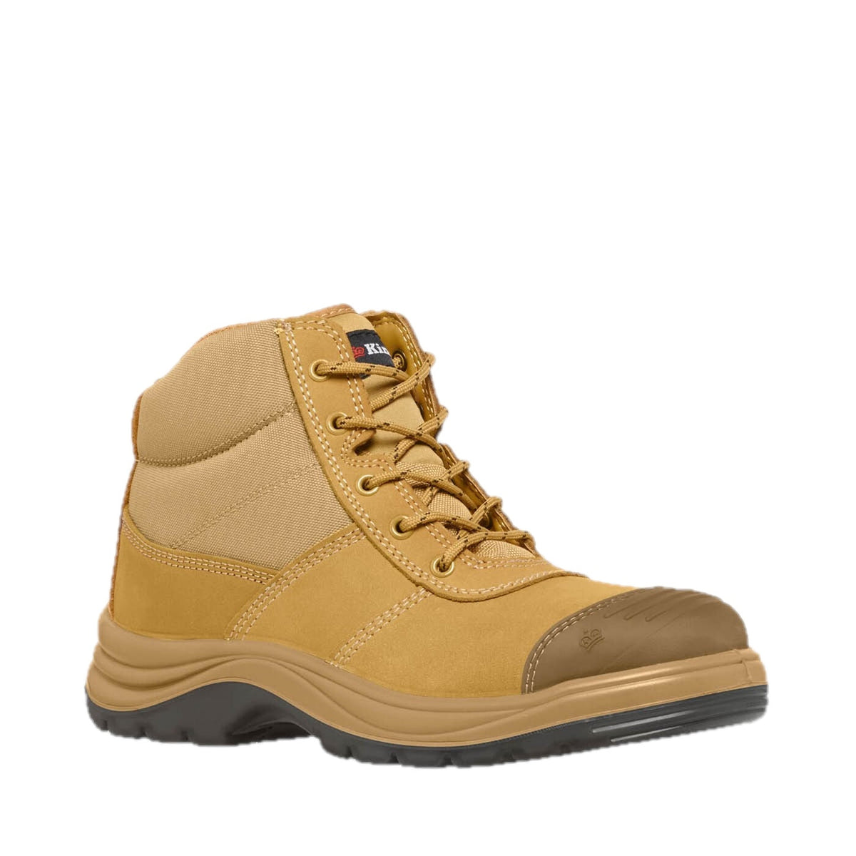 Tradie Zip/Lace Steel Cap Safety Work Boots 5 – angled view, other side