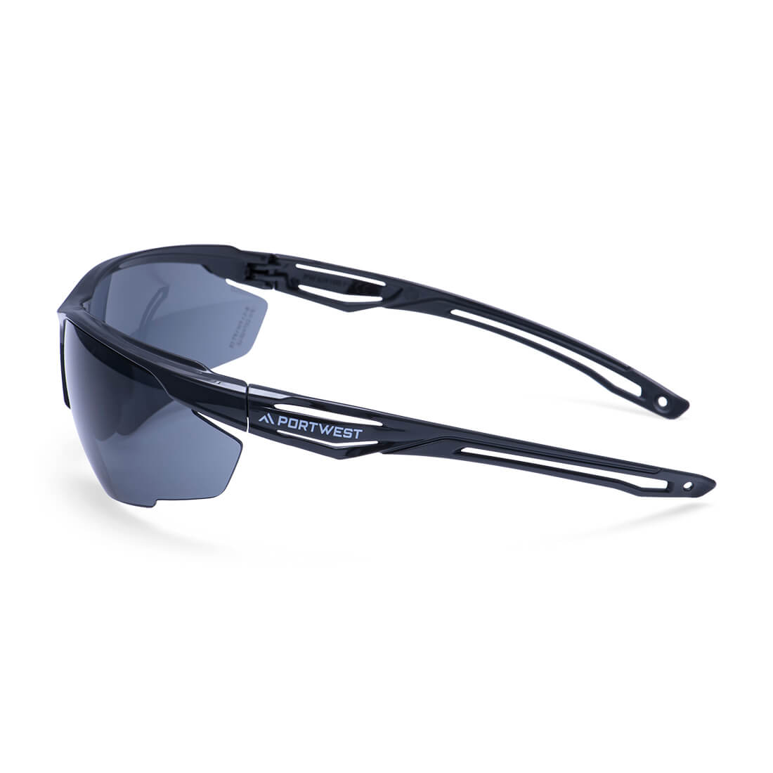 Anthracite Safety Glasses – side view