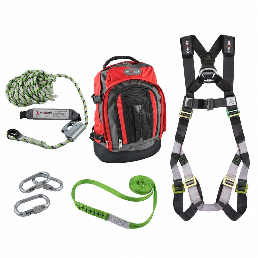Premium Roofers Kit with full body harness