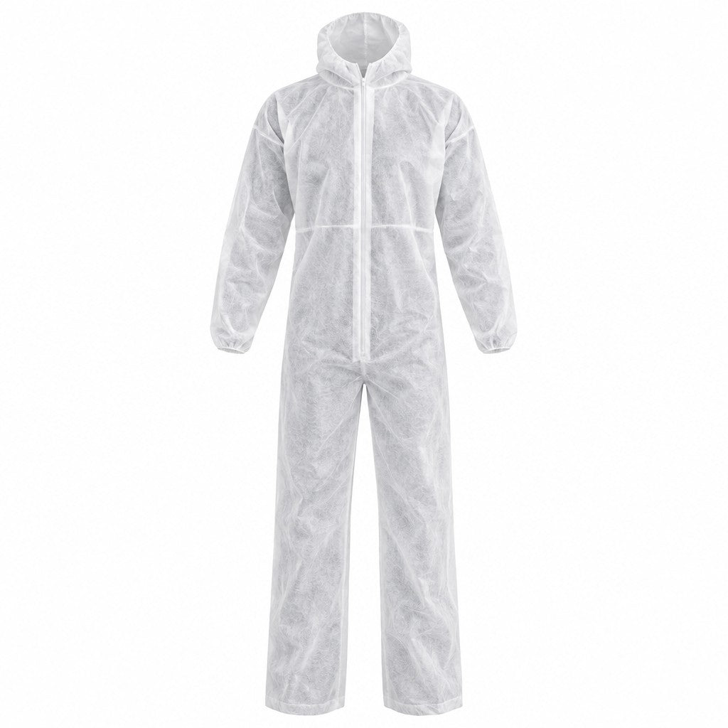 PROCHOICE Coverall White Disposable Overalls DOWM