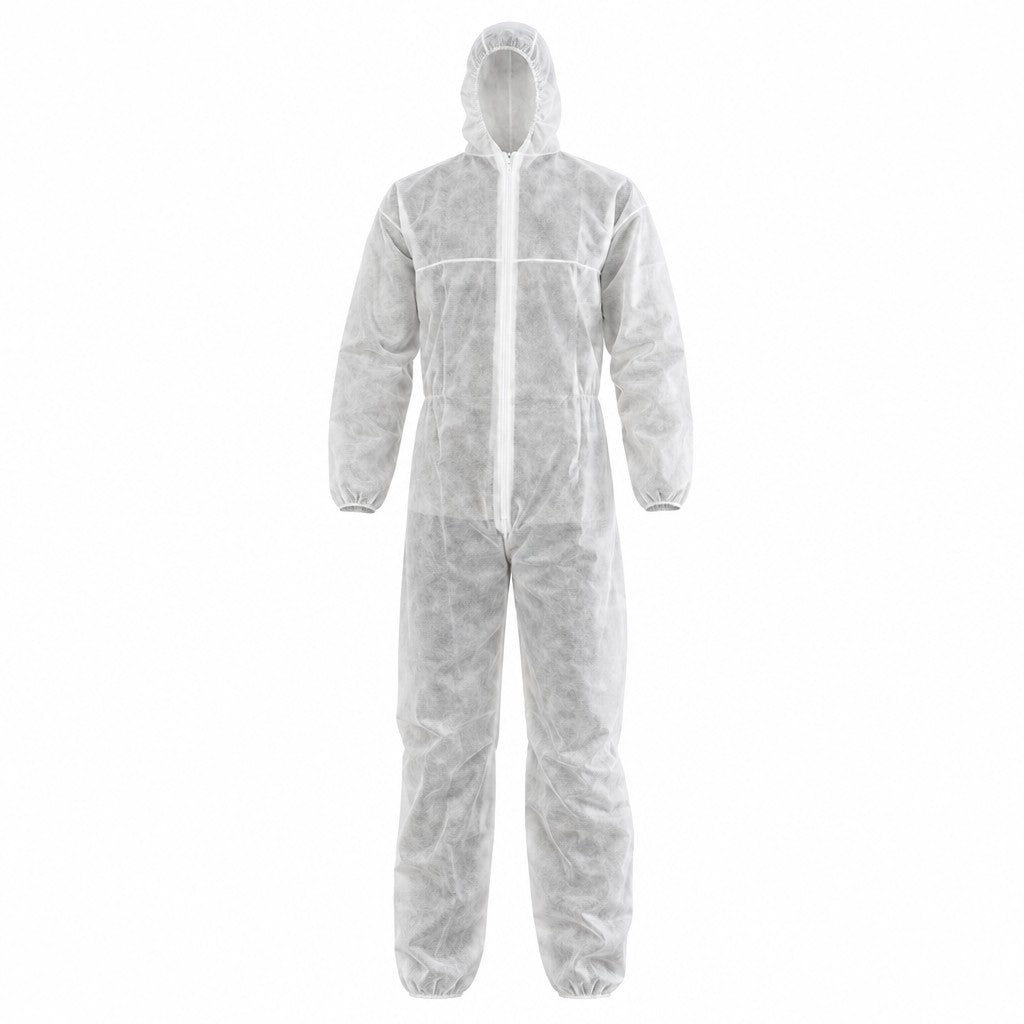 PROCHOICE Coverall White Disposable Overalls DOWM
