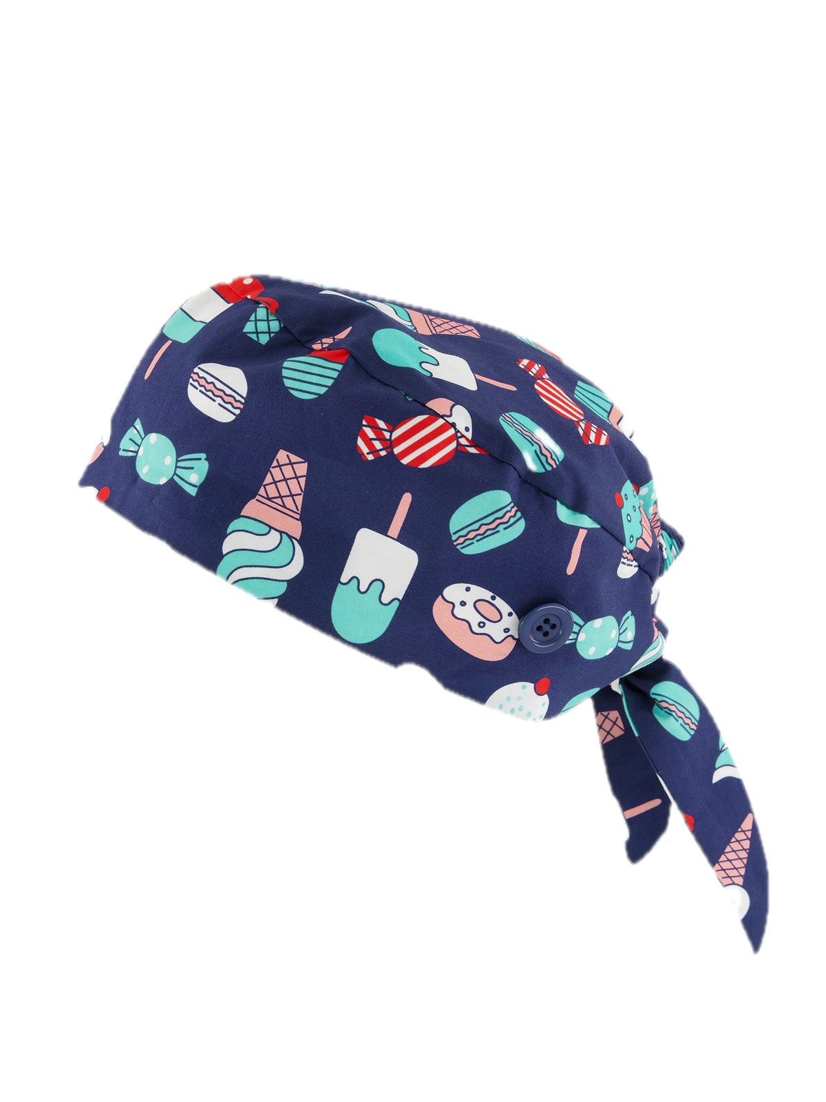 Unisex Printed Scrub Cap