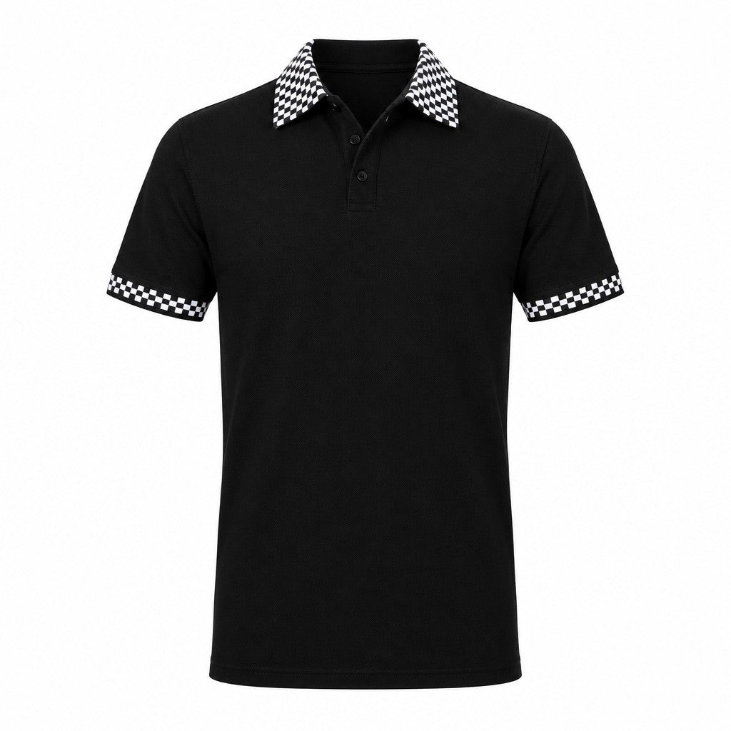 Traditional Black Polo Shirt