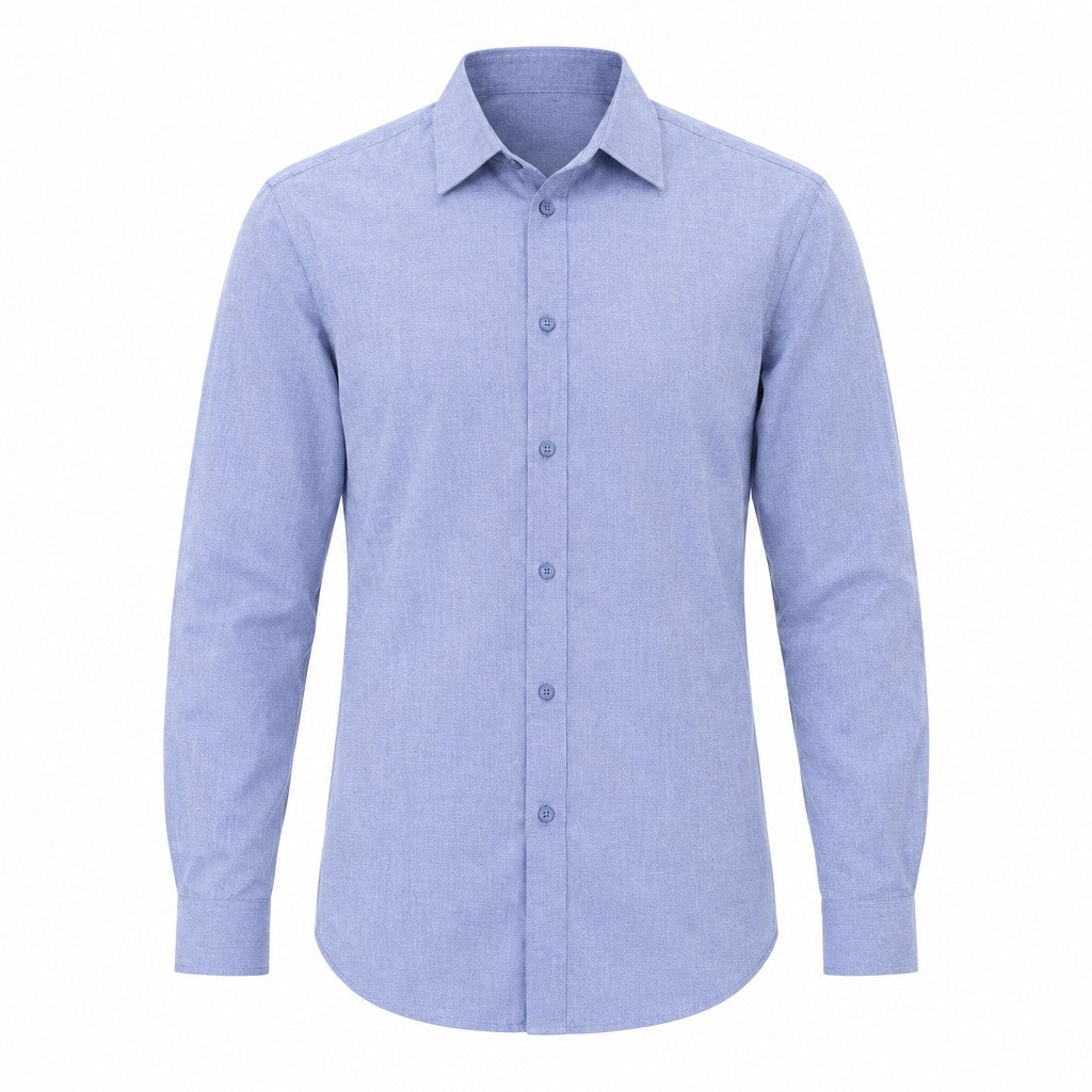 Modern Chambray Dress Shirt