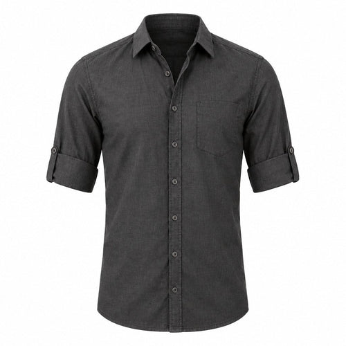 Detroit Long Sleeve Denim Shirt