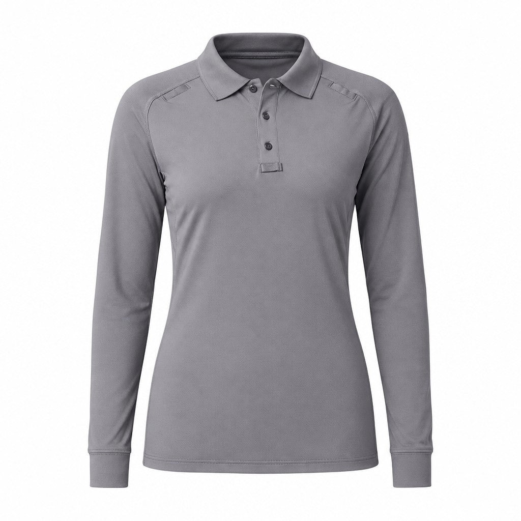 WOMEN PERFORMANCE POLO L/S
