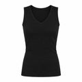 Ladies Sleeveless V Neck Tank Top