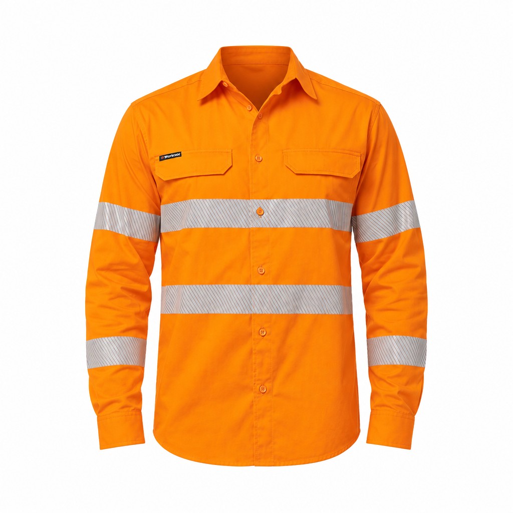 Workcool Pro Hi-Vis Stretch Reflective Work Shirt