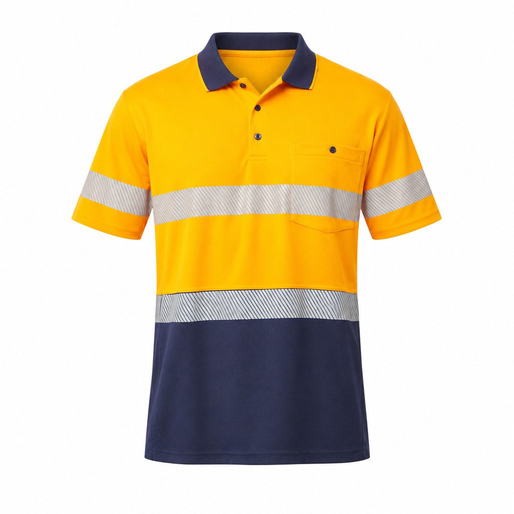 Workcool Hyperfreeze Hi-Vis Reflective Short Sleeve Polo
