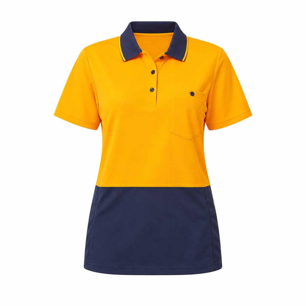 Women's Workcool Hyperfreeze Hi-Vis Short Sleeve Polo Shirt
