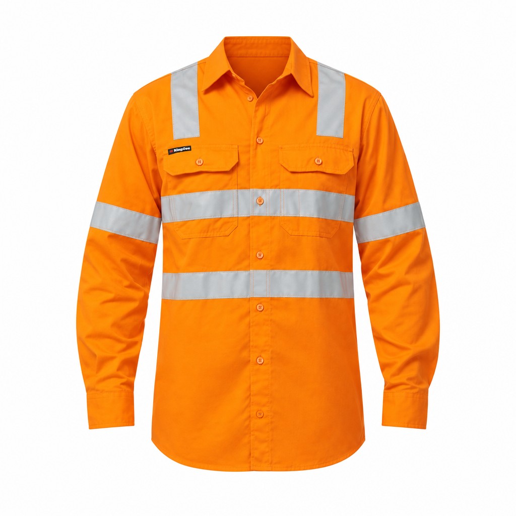 Workcool Vented X Back Shirt Long Sleeve