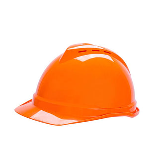 MSA V-Gard 500 Hard Hat with Push Key Suspension