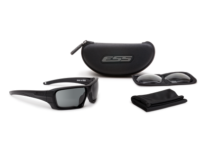 ESS Eyepro Rollbar Black Frame Smoke and Clear 2 Lens Kit