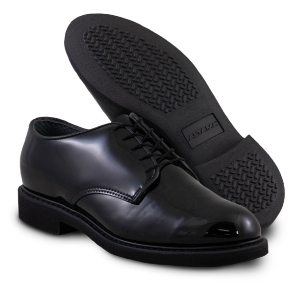 O² OXFORD HOMEM - ALTO BRILHANTE - PRETO