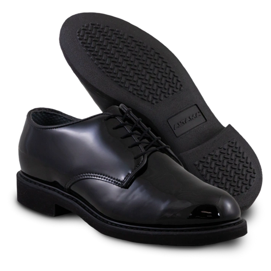 MEN'S O² OXFORD - HIGH GLOSS - BLACK