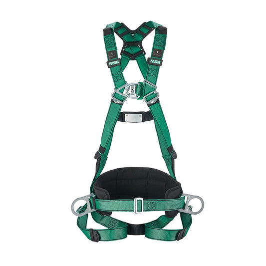 V-FORM Safety Harness with Side D-Rings & Waist Belt