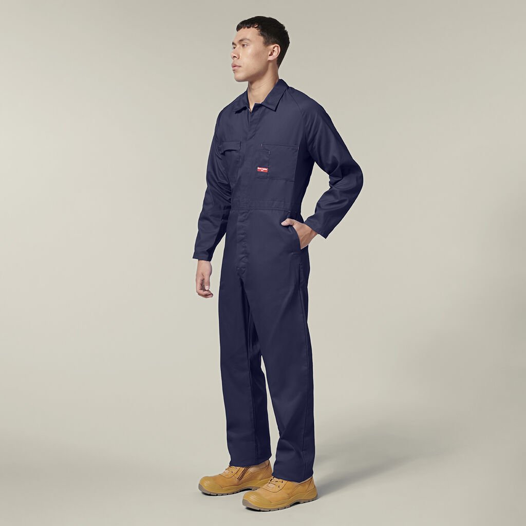 COVERALL KOMBINASI BOR RINGAN