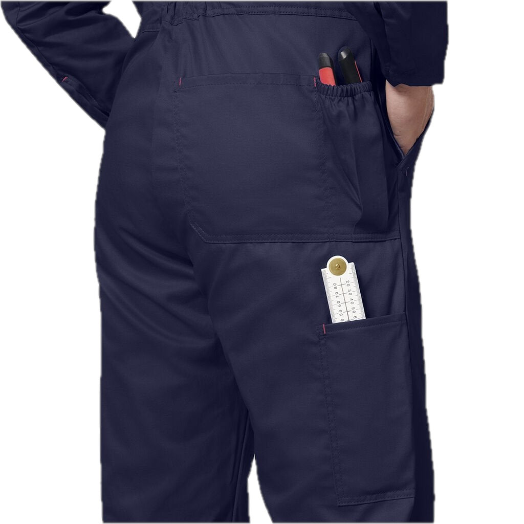COVERALL KOMBINASI BOR RINGAN