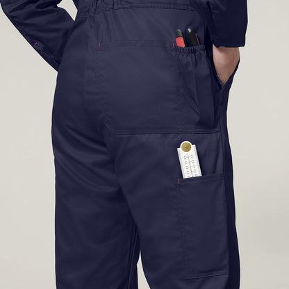 COVERALL KOMBINASI BOR RINGAN