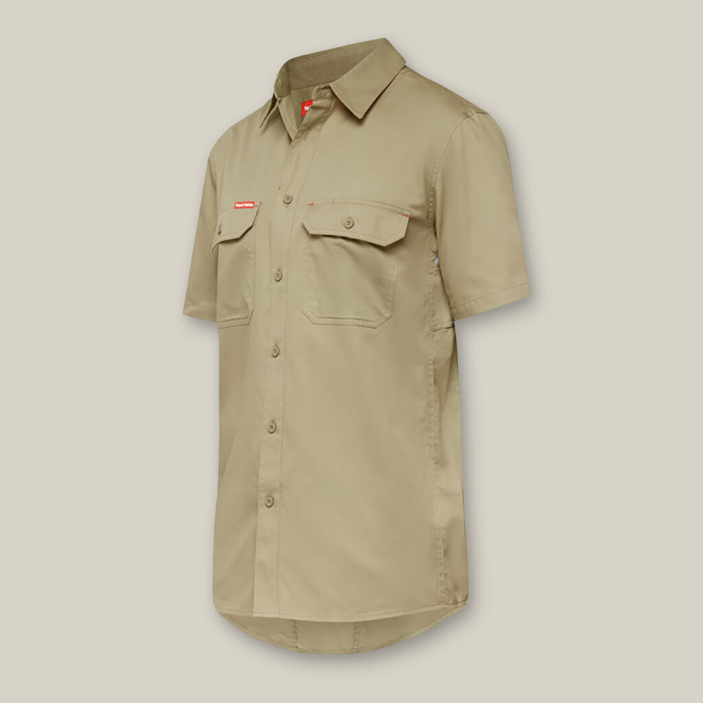 KOOLGEAR VENTED SHORT SLEEVE COTTON WORK SHIRT