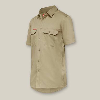 KOOLGEAR VENTED SHORT SLEEVE COTTON WORK SHIRT