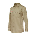 KOOLGEAR VENTED LONG SLEEVE COTTON WORK SHIRT