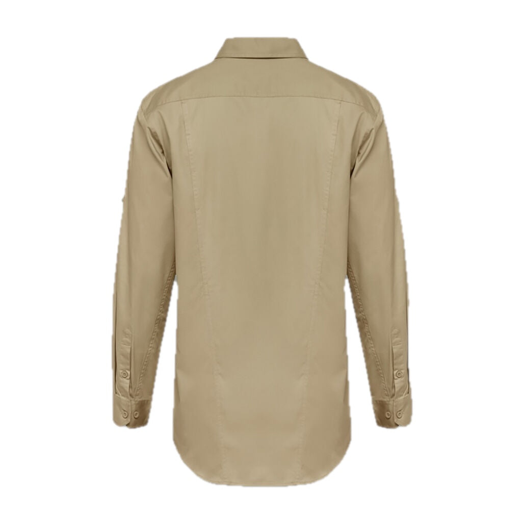 KOOLGEAR VENTED LONG SLEEVE COTTON WORK SHIRT