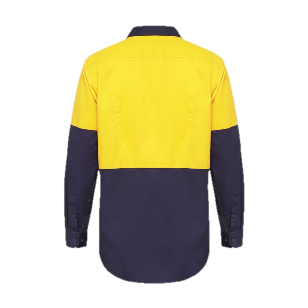 CAMISA DE MANGA COMPRIDA KOOLGEAR HI-VIS 2 TONS VENTILADA 