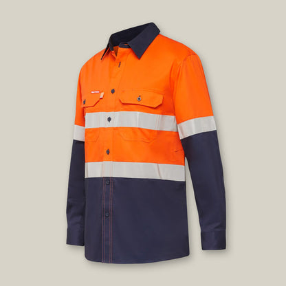 Kemeja Lengan Panjang KOOLGEAR HI-VIS 2 Warna Berventilasi 