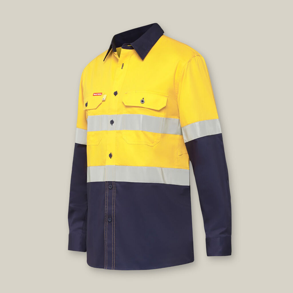 Kemeja Lengan Panjang KOOLGEAR HI-VIS 2 Warna Berventilasi 