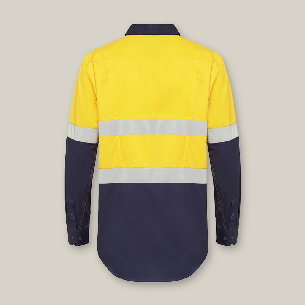 Kemeja Lengan Panjang KOOLGEAR HI-VIS 2 Warna Berventilasi 