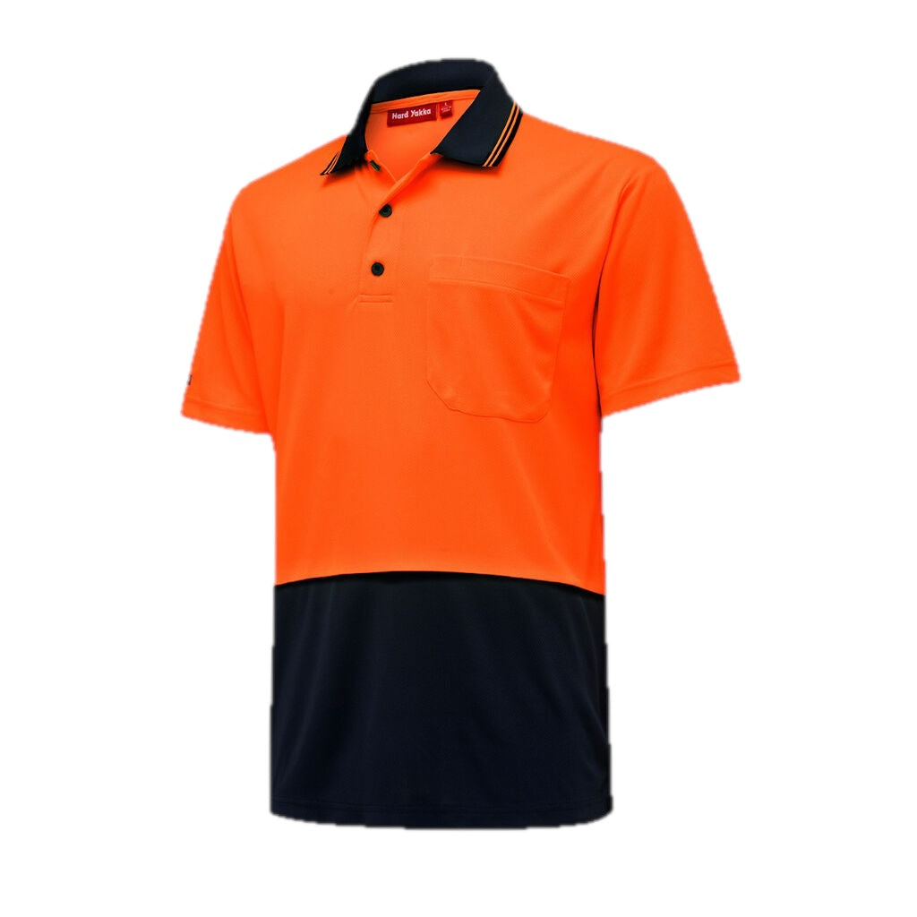 POLO LENGAN PENDEK 2 TONE HI-VIS CORE 