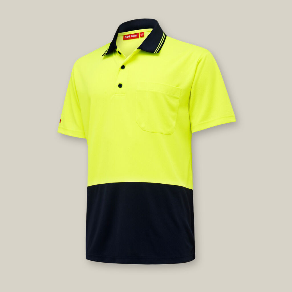 POLO LENGAN PENDEK 2 TONE HI-VIS CORE 
