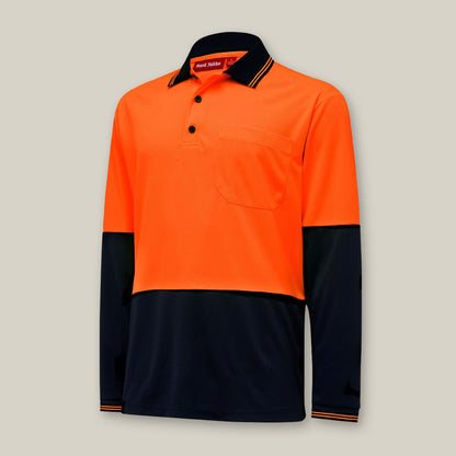 POLO LENGAN PANJANG 2 TONE HI-VIS CORE 